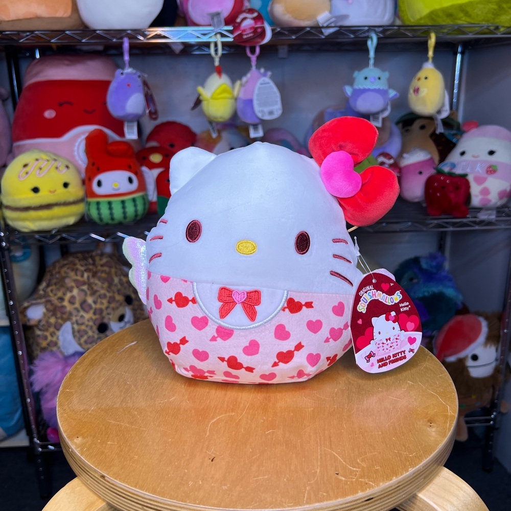 Squishmallows Valentine’s Day Hello Kitty 💅